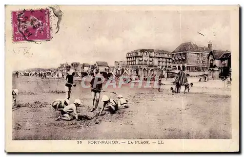 Cartes postales Fort Mahon La plage