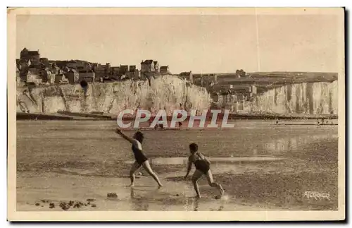 Ansichtskarte AK Onival Les falaises vers Ault