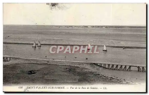 Cartes postales Saint Valery sur Somme Vue de la baie de Somme