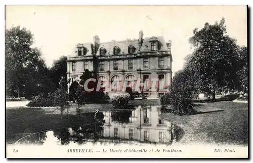 Cartes postales Abbeville Le musee d'Abbeville et de Ponthieu