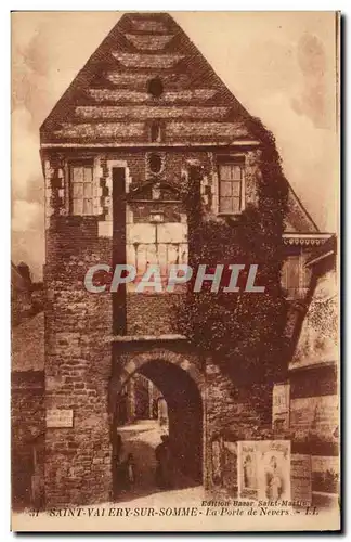 Cartes postales Saint Valery sur Somme La porte de Nevers