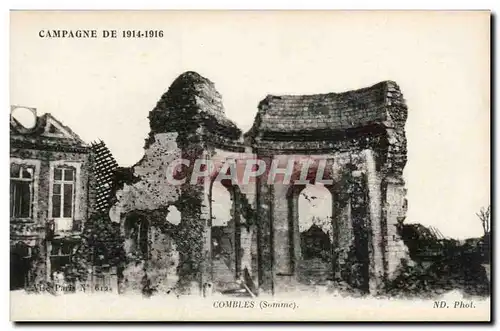 Cartes postales Combles