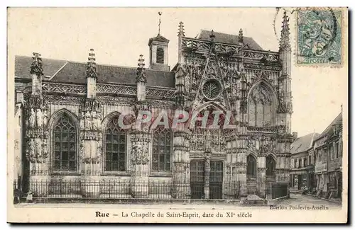 Cartes postales Rue La chapelle du Saint Esprit date du 11eme