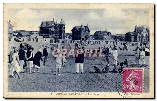 Cartes postales Fort Mahon Plage La plage