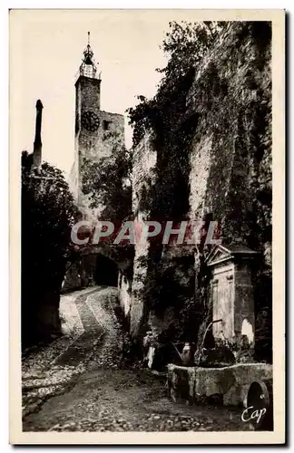 Ansichtskarte AK Vaison la Romaine Beffroi et porte de la haute ville