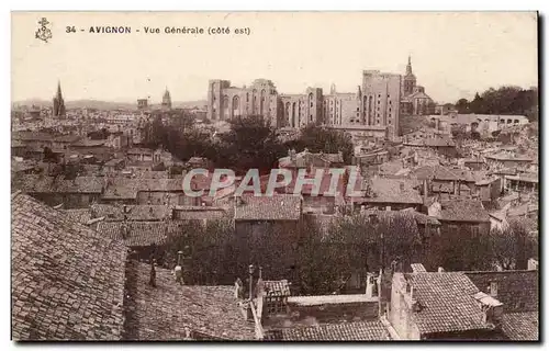 Cartes postales Avignon Vue generale