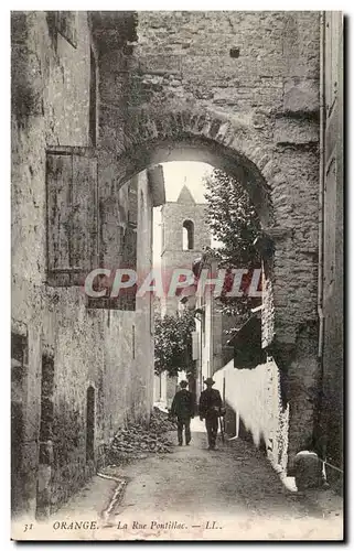 Cartes postales Orange La rue Pontillac