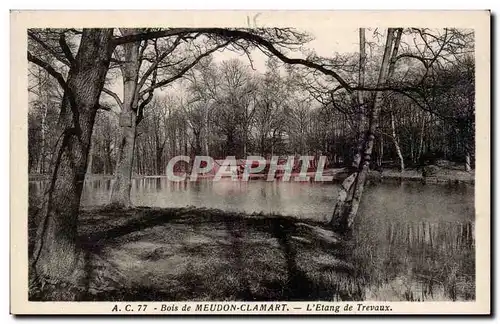 Cartes postales Bois de Meudon Clamart L&#39etang de Trevaux