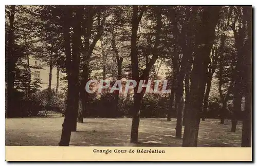 Cartes postales Grande cour de recreation