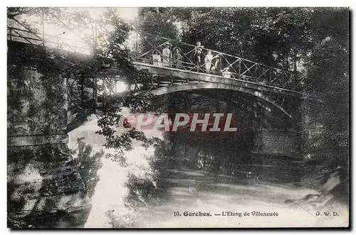 Cartes postales Garches L&#39etang de Villeneuve