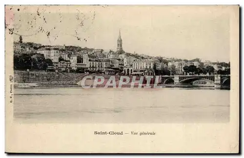 Cartes postales Saint Cloud Vue generale