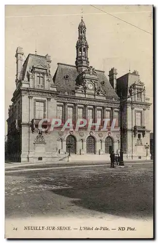 Cartes postales Neuilly sur Seine L&#39hotel de ville