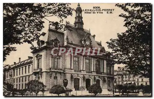 Cartes postales Levallois Perret Hotel de ville