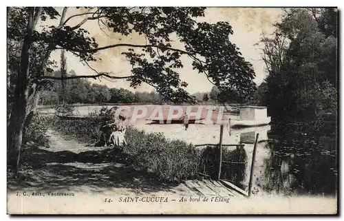 Cartes postales Saint Cucufa Au bord de l'etang