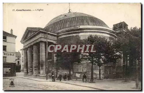 Cartes postales Courbevoie L'eglise