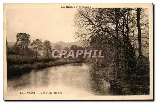 Ansichtskarte AK Clecy L&#39Orne les rives du Vey