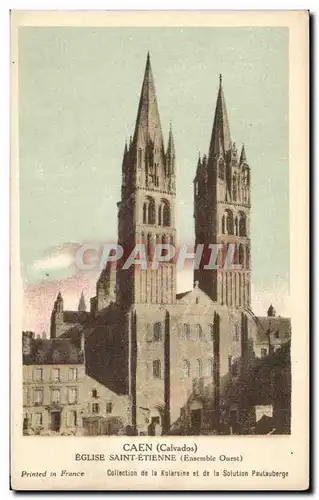 Cartes postales Caen Eglise Saint Etienne