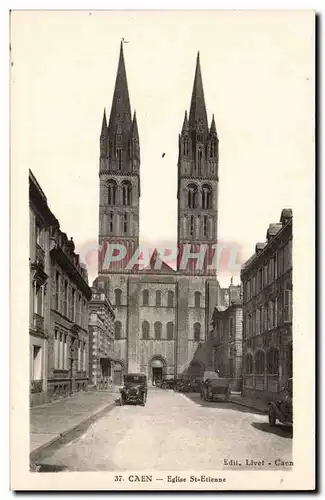 Cartes postales Caen Eglise St Etienne