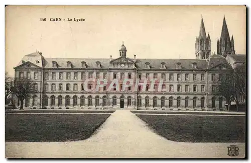 Cartes postales Caen Le lycee