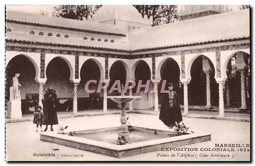 Cartes postales Marseille Exposition coloniale 1922 Palais de l&#39Algerie