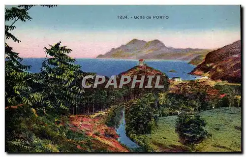 Cartes postales Corse Corsica Golfe de porto