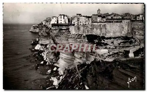 Ansichtskarte AK Corse Corsica Bonifacio La falaise