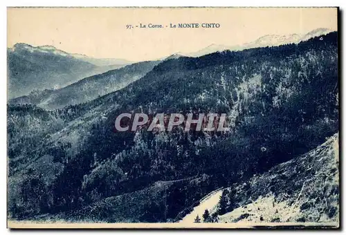 Cartes postales Corse Corsica Le Monte Cinto