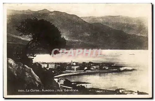 Corse - Corsica - Ajaccio - Vue Generale - Ansichtskarte AK