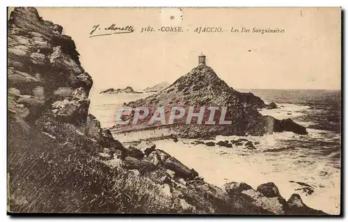 Corse - Corsica - Ajaccio - Les Iles Sanguinaires - Cartes postales