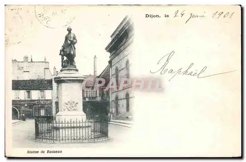 Dijon - Statue de Rameau - 1901 - Cartes postales