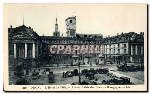 Dijon - Hotel de Ville - automobile - Ansichtskarte AK