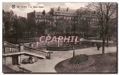 Dijon - Le Square Darcy - Ansichtskarte AK