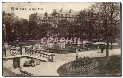 Dijon - Le Square Darcy - Ansichtskarte AK