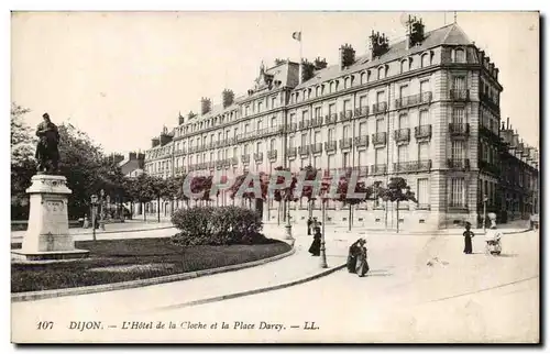 Dijon - L&#39Hotel de la Cloche - Le Square Darcy - Ansichtskarte AK