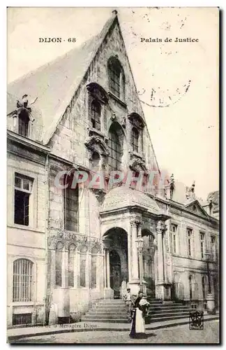 Dijon - Palais de Justice - Ansichtskarte AK