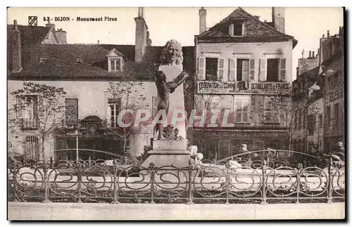 Dijon - Monument Piron - Ansichtskarte AK