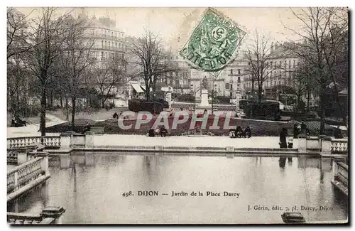 Dijon - Jardin de la Place Darcy - Ansichtskarte AK
