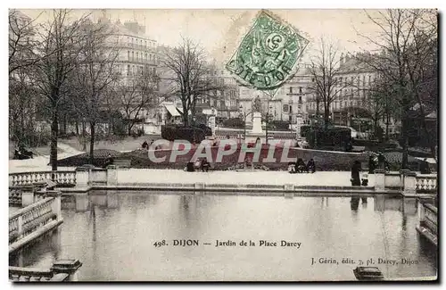 Dijon - Jardin de la Place Darcy - Cartes postales