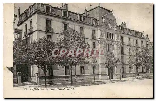 Dijon - Le Lycee Carnot - Cartes postales