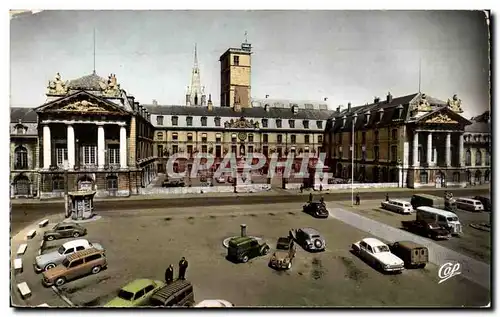 Dijon - L&#39Hotel de Ville - ReAl PHOTO - automobile - Ansichtskarte AK