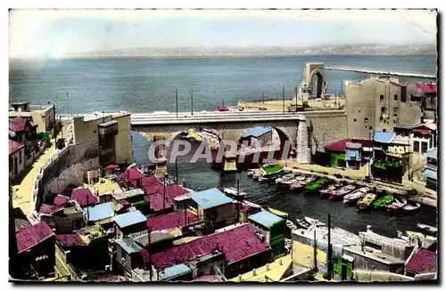 Marseille - Vallon des Auffes - Ansichtskarte AK