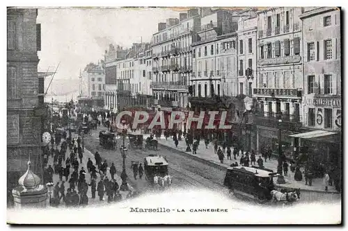 Marseille - La Cannebiere - Cartes postales