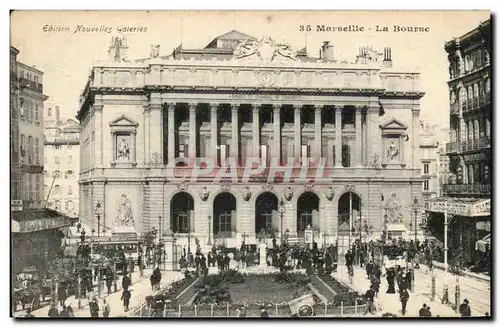 Marseille - La Bourse - Cartes postales