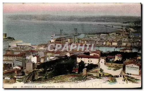 Marseille - Vue Generale - Cartes postales