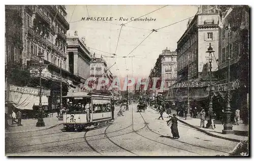 Marseille - Rue Cannebiere - Cartes postales