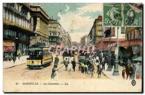 Marseille - La Cannebiere - Cartes postales
