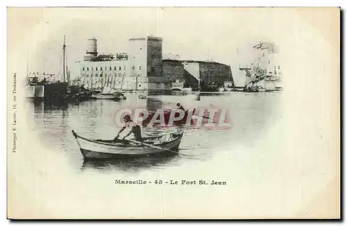 Marseille - Le Fort St Jean - Cartes postales