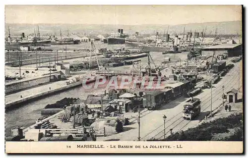 Marseille - Le Bassin de la Joliette - Cartes postales