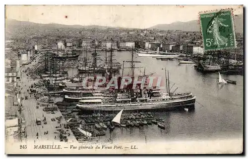 Marseille - Vue Generale du Vieux Port - Cartes postales