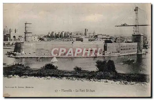 Marseille - Le Fort Saint Jean - Cartes postales